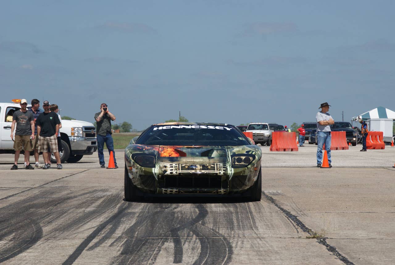 Mark Heidaker's world record Ford GT front