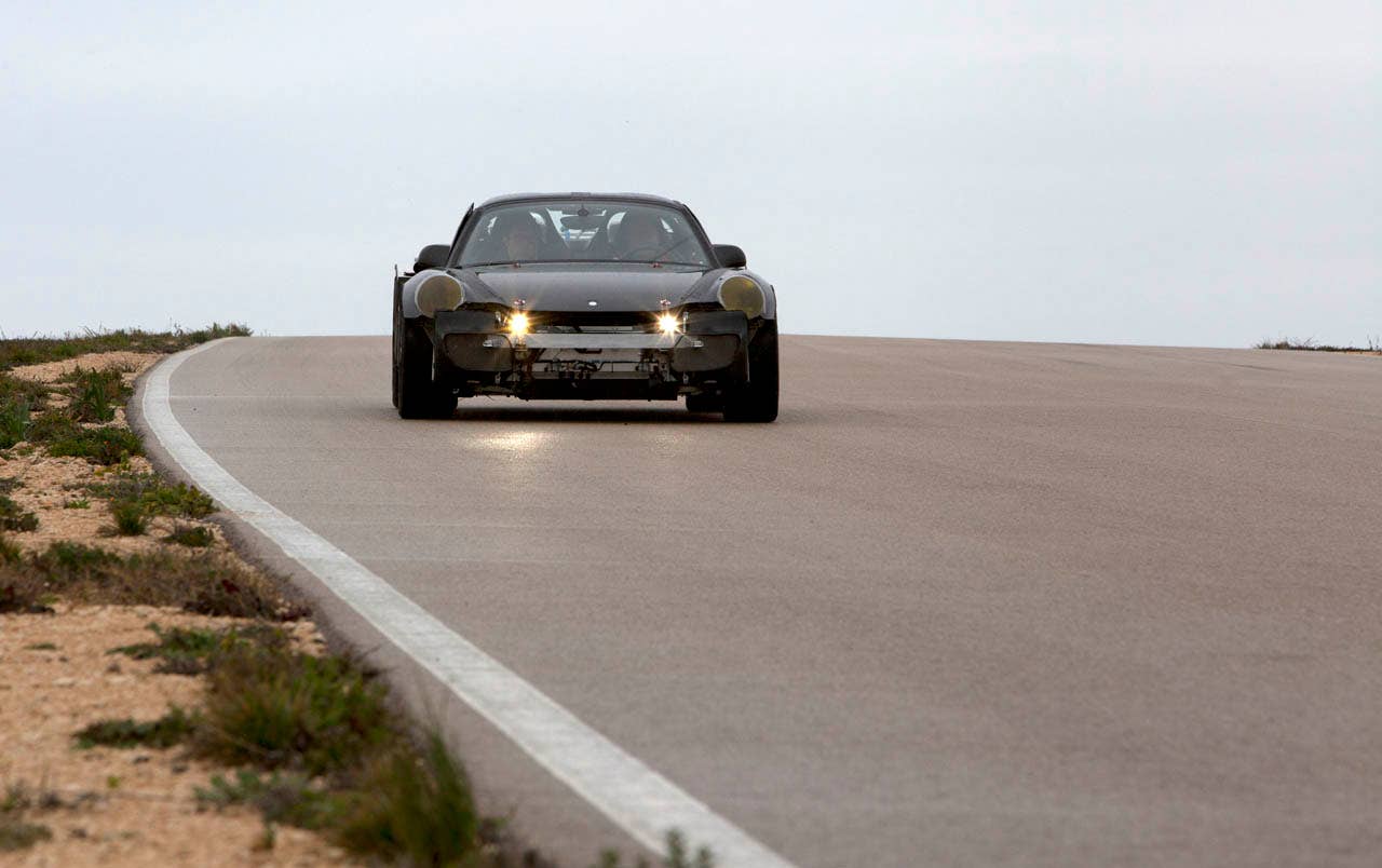 Porsche 918 Spyder on track