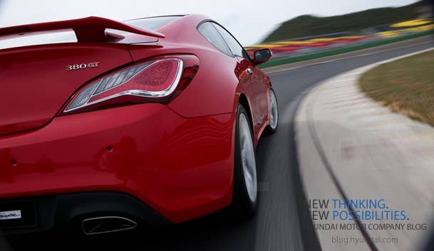 2013 Hyundai Genesis Coupe rear