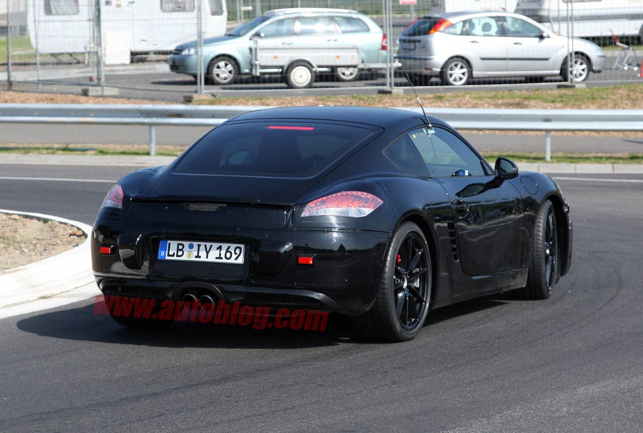 Next-Gen Porsche Cayman: Spy Shots