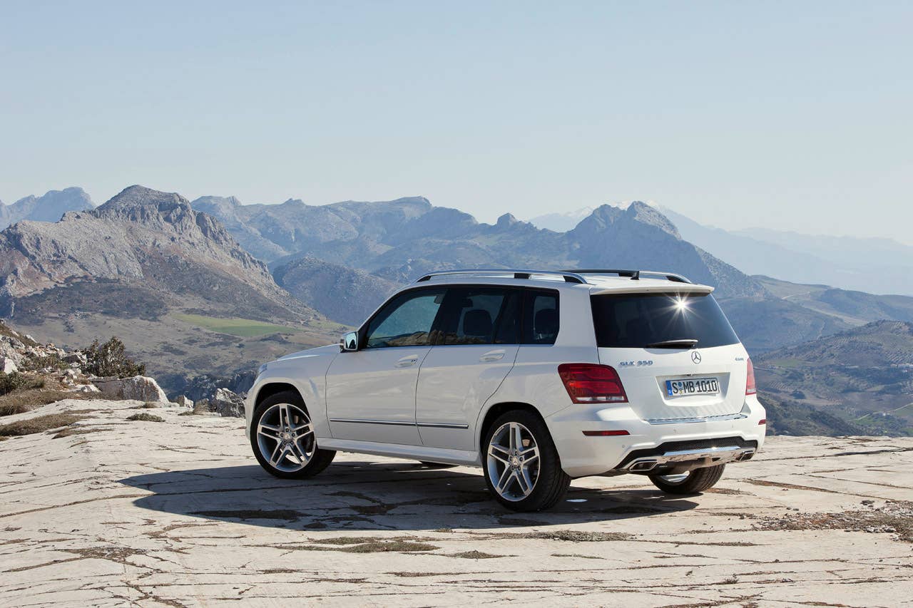 GLK 350 4MATIC, Diamantwei metallic (X 204) 2012