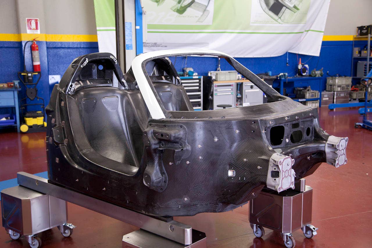 Porsche 918 Spyder chassis