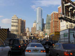 The vast majority of Americans -- approximately 250 million -- live in or around a city. That means most of you know how frustrating it can be to putter along traffic-choked roads and sit in endless delays. And traffic doesn’t only cost time. Drivers lose money idling away their gasoline. There are a number of studies that analyze exactly how much time and gas drivers fritter away. When you combine the two factors, and add in a look at overall population density, you can get a more complete, city-by-city look at the worst overall cities to operate a car. The folks atNerdWallet.com did just that. Using data from a study done by the Texas Transportation Institute on the annual hours commuters spend in traffic delays, gas price data from 304 different urban areas compared to the national average and census information on population density to give the 50 largest metropolitan areas a final score. The lower the overall score, the worse for the city's drivers. Here's a look at their 10 worst cities, and here’s hoping you’re not on the roads of these cities today: Image Credit: Joe Shlabotnik, Flickr