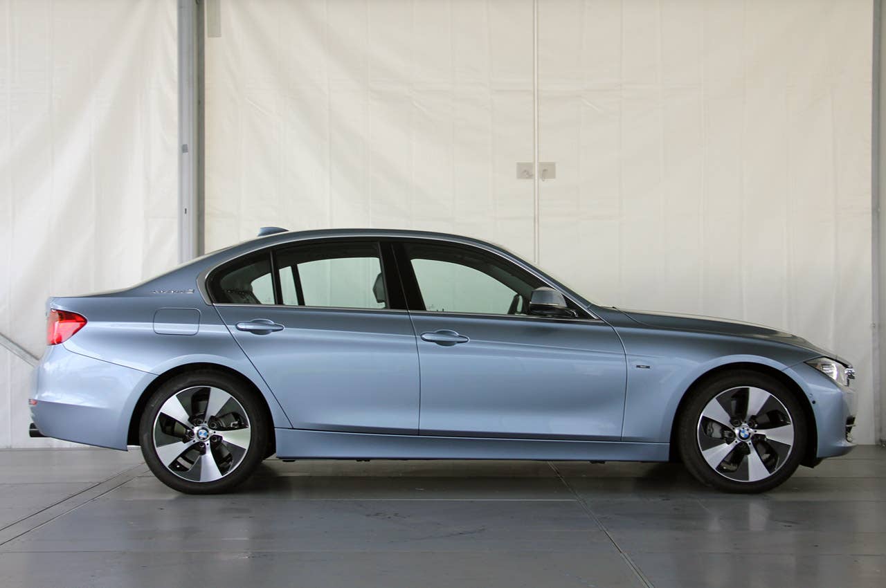 2013 BMW ActiveHybrid 3 side view