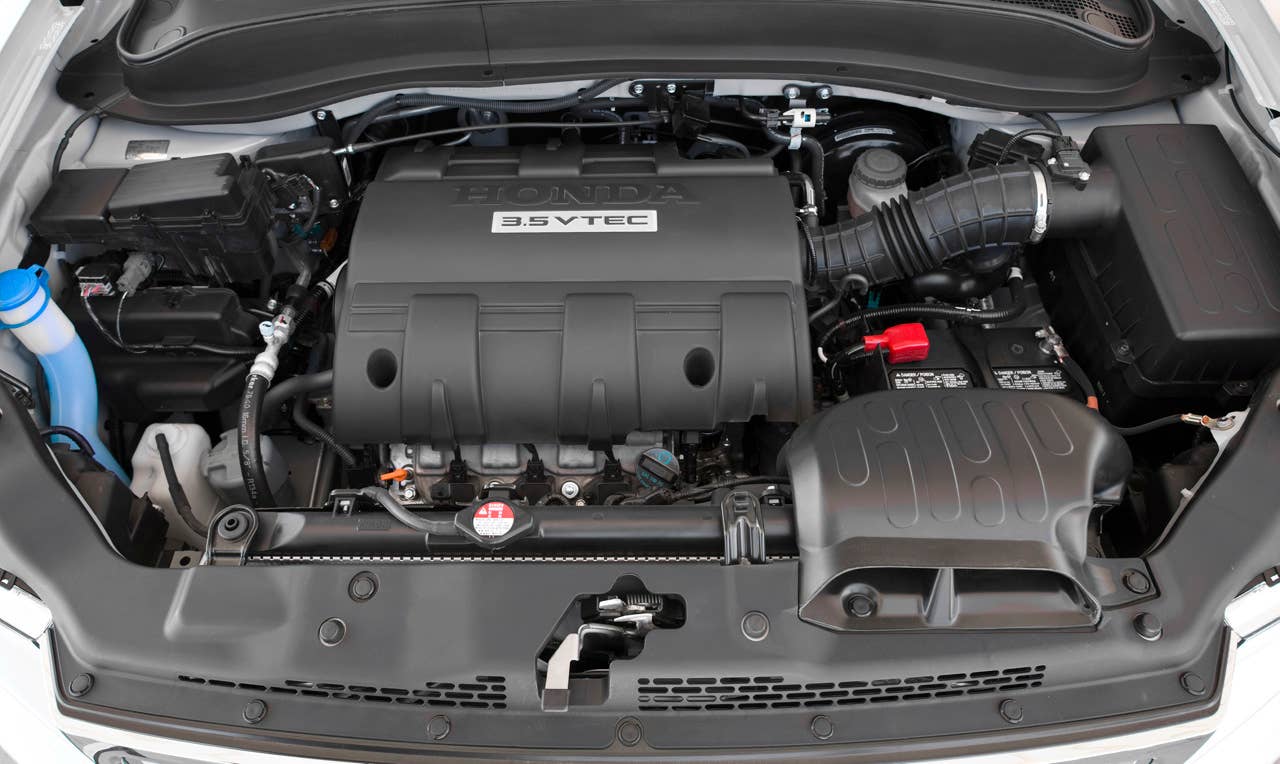 2011 Honda Ridgeline 3.5-liter VTEC V-6 engine.