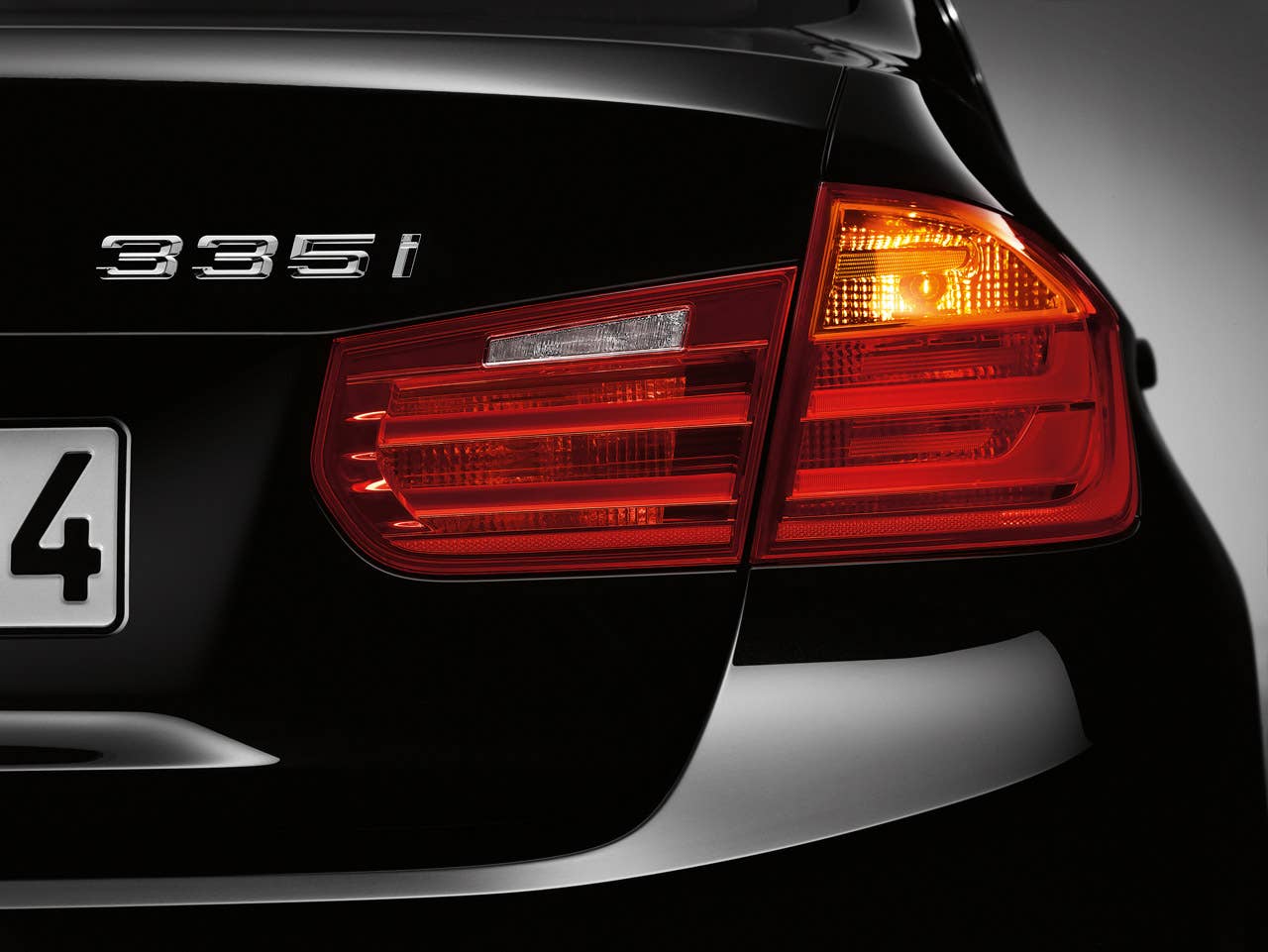 New BMW 3 Series: Rear lights (10/2011)