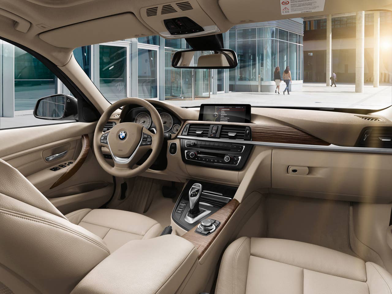 New BMW 3 Series: Cockpit Modern Line (10/2011)