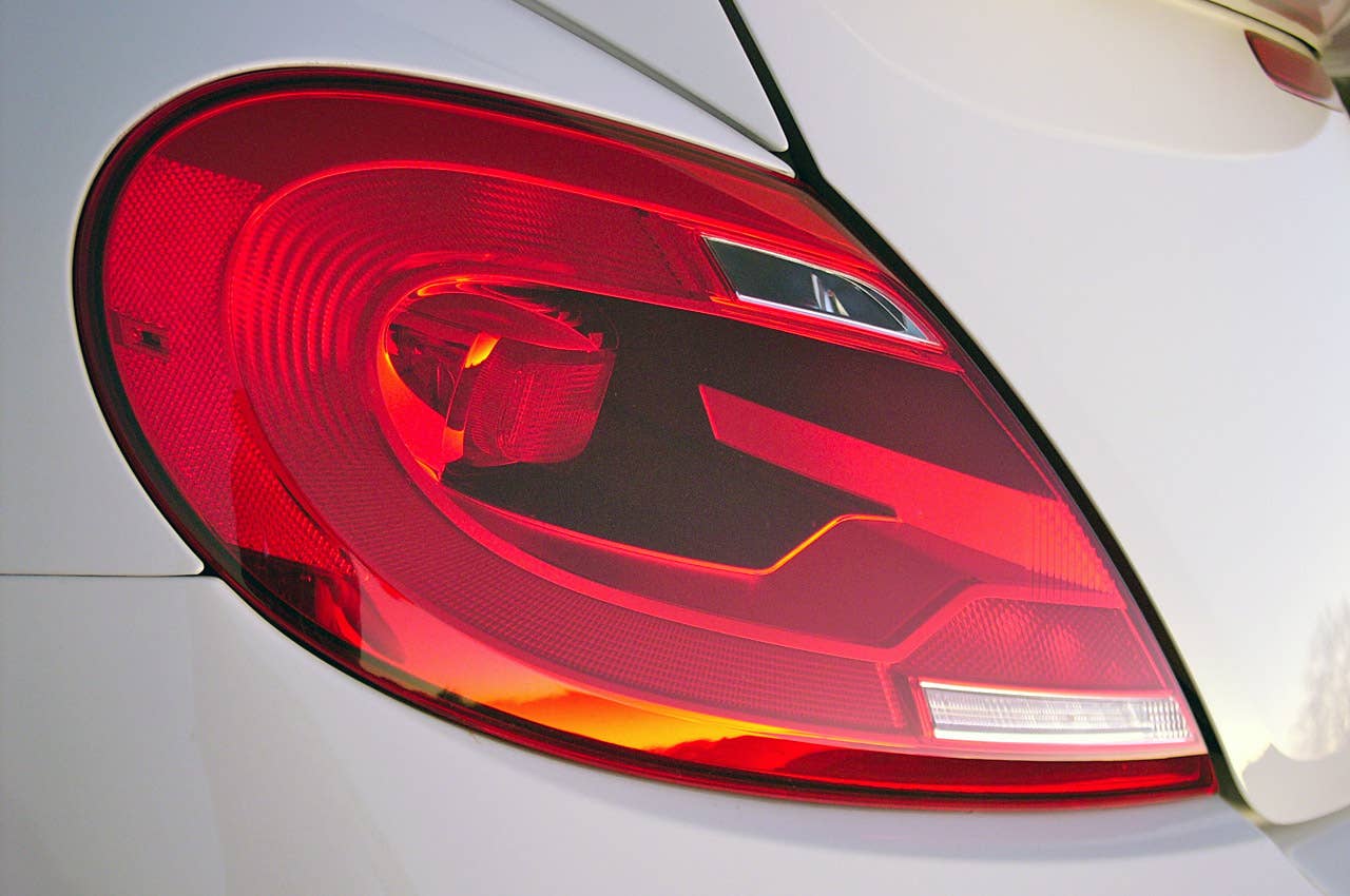 2012 Volkswagen Beetle Turbo taillight