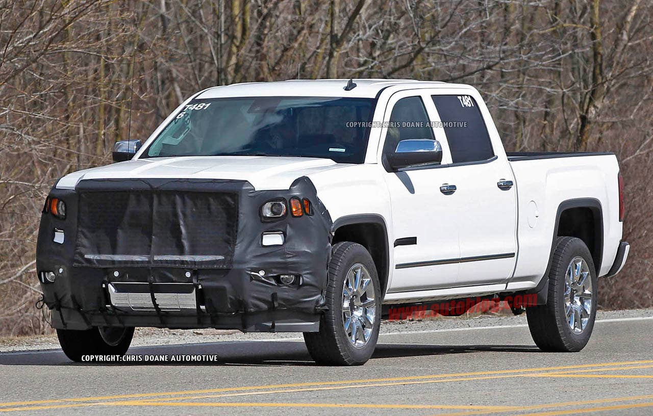 Chevrolet Silverado High Country Spy Shots front 3/4