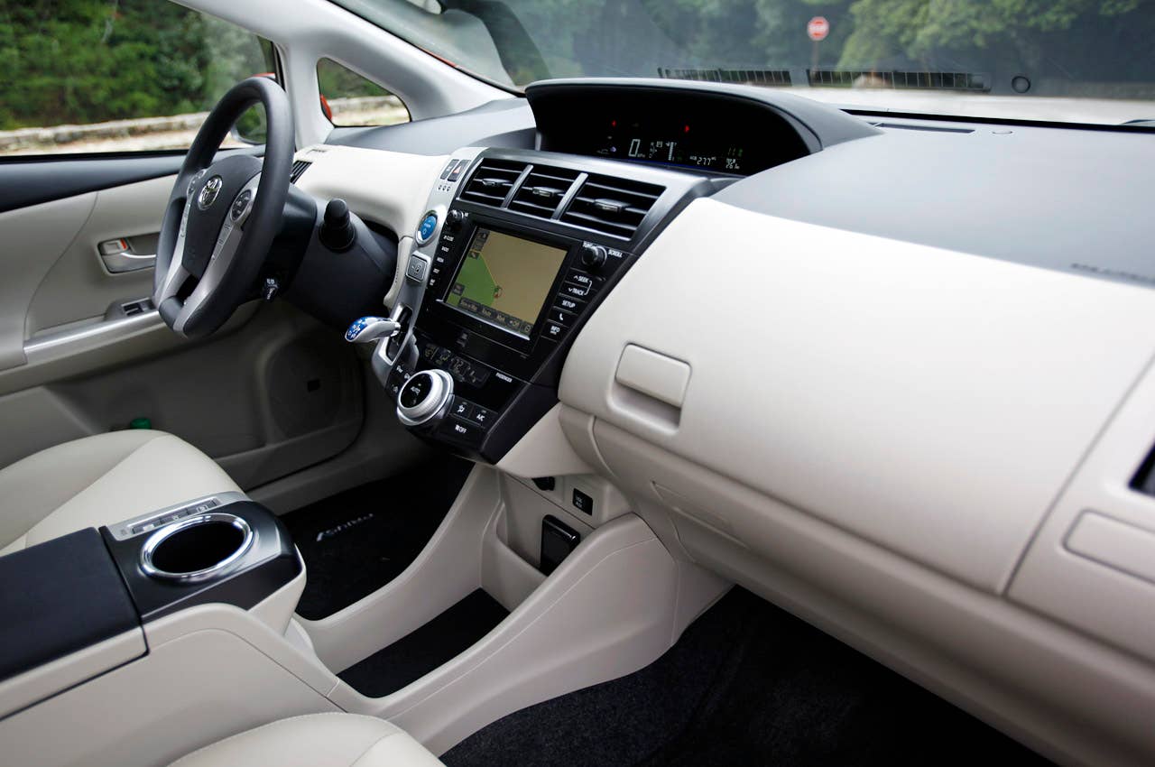 2012 Toyota Prius V interior