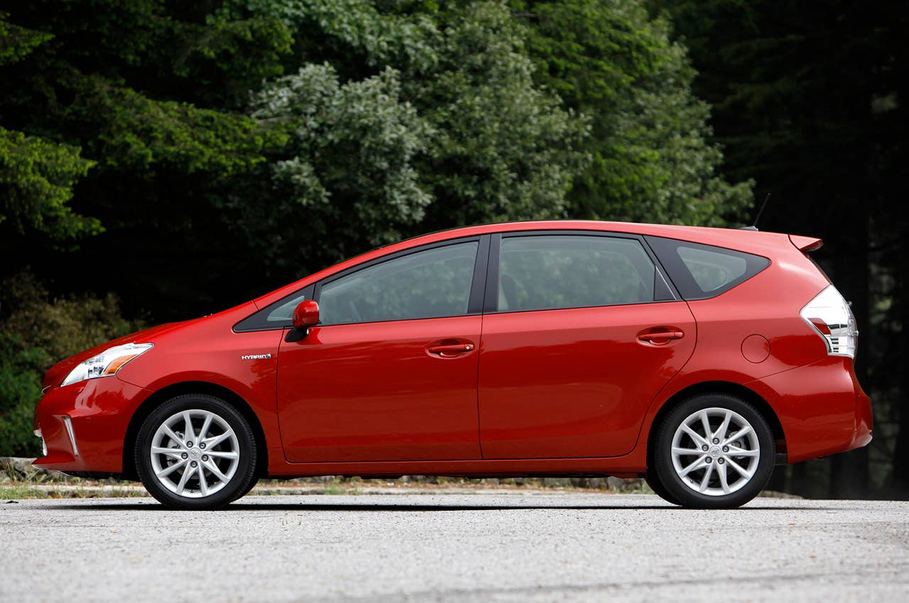 2012 Toyota Prius V side view