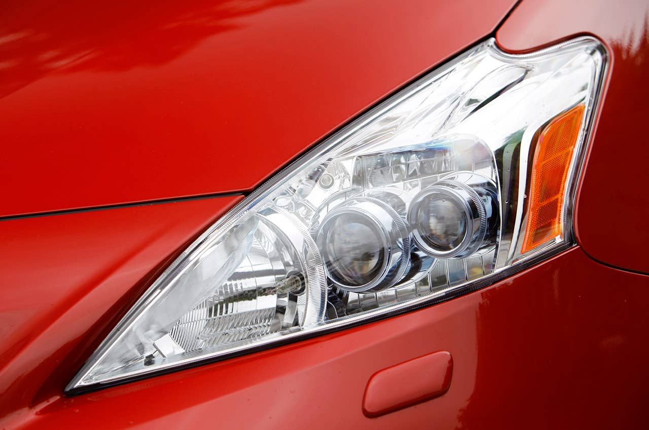 2012 Toyota Prius V headlight