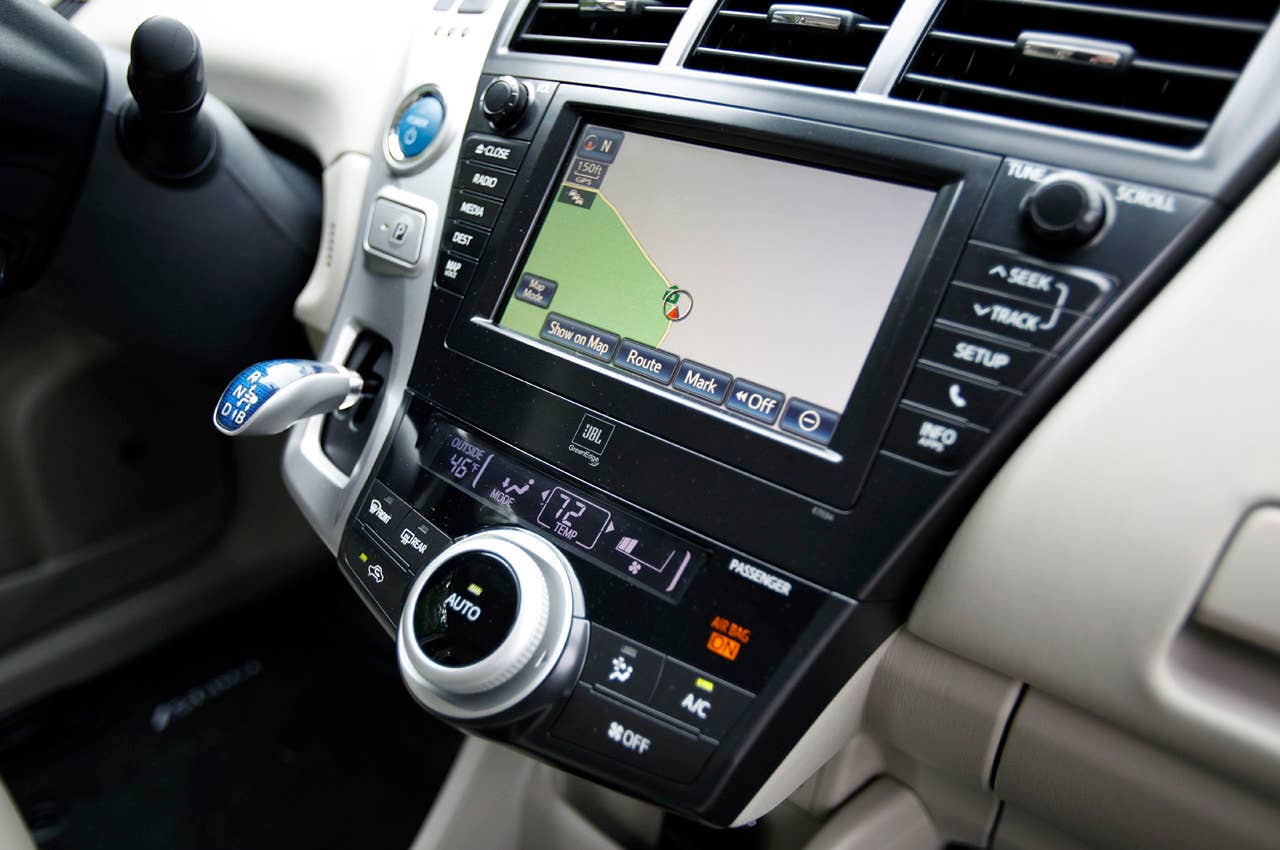 2012 Toyota Prius V instrument panel