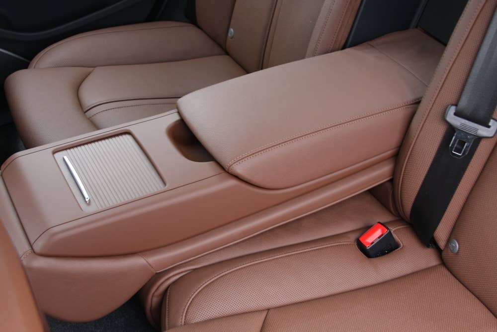 2011 Audi A8 back seat center armrest