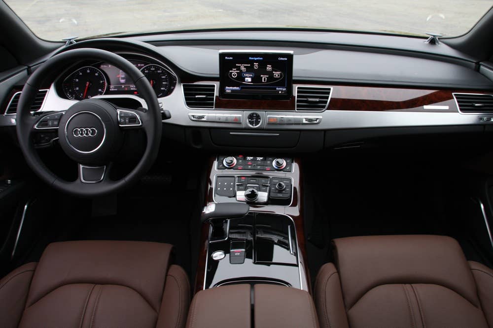 2011 Audi A8 interior