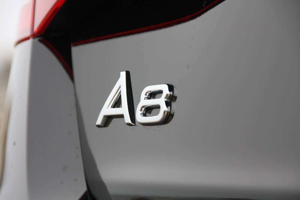 2011 Audi A8 badge
