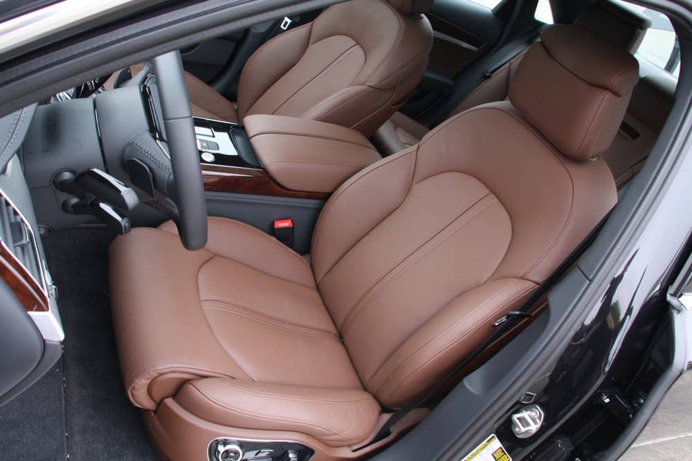2011 Audi A8 front seat