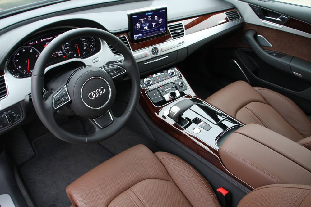 2011 Audi A8 interior