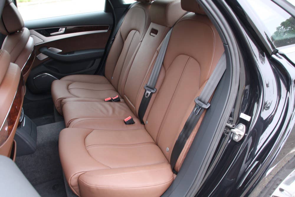 2011 Audi A8 back seat