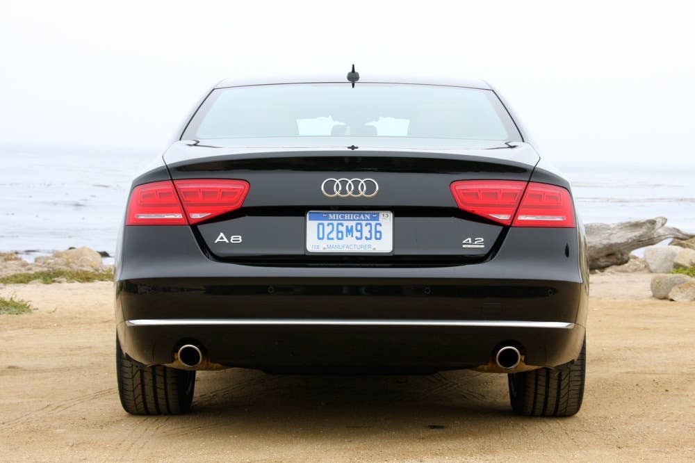 2011 Audi A8 rear view