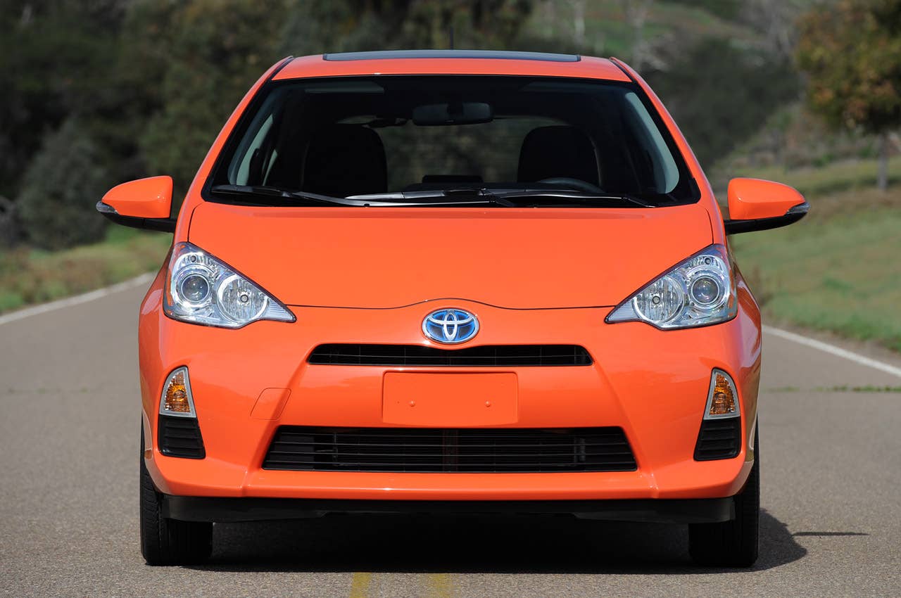2012 Toyota Prius C front view