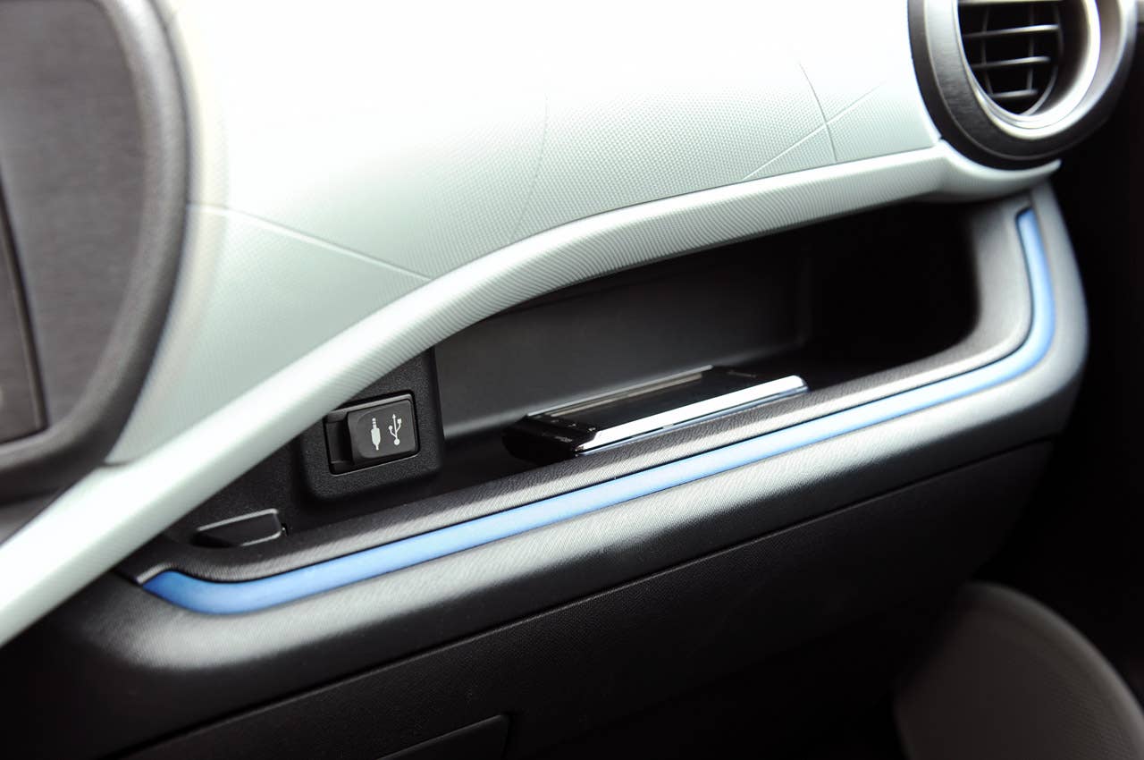 2012 Toyota Prius C dash storage bin