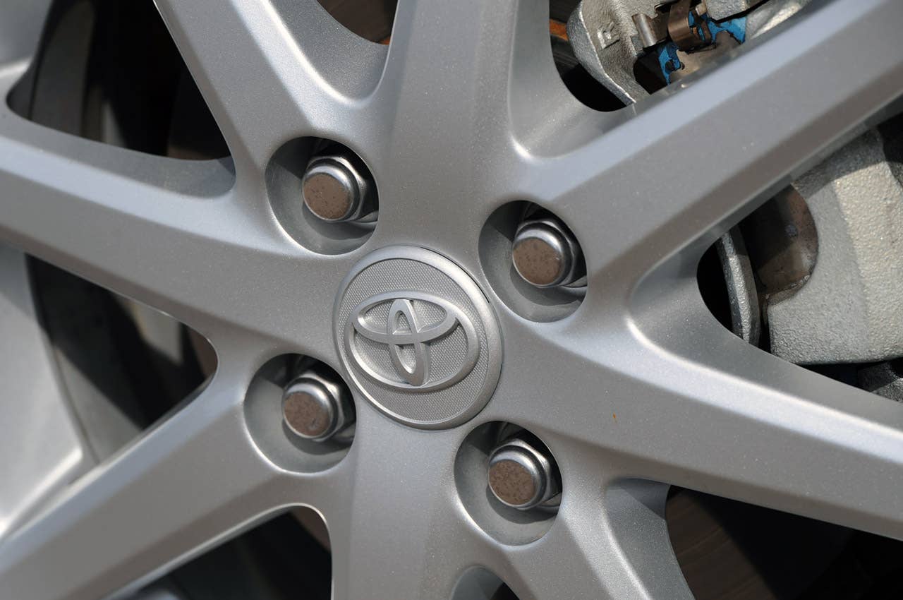 2012 Toyota Prius C wheel detail