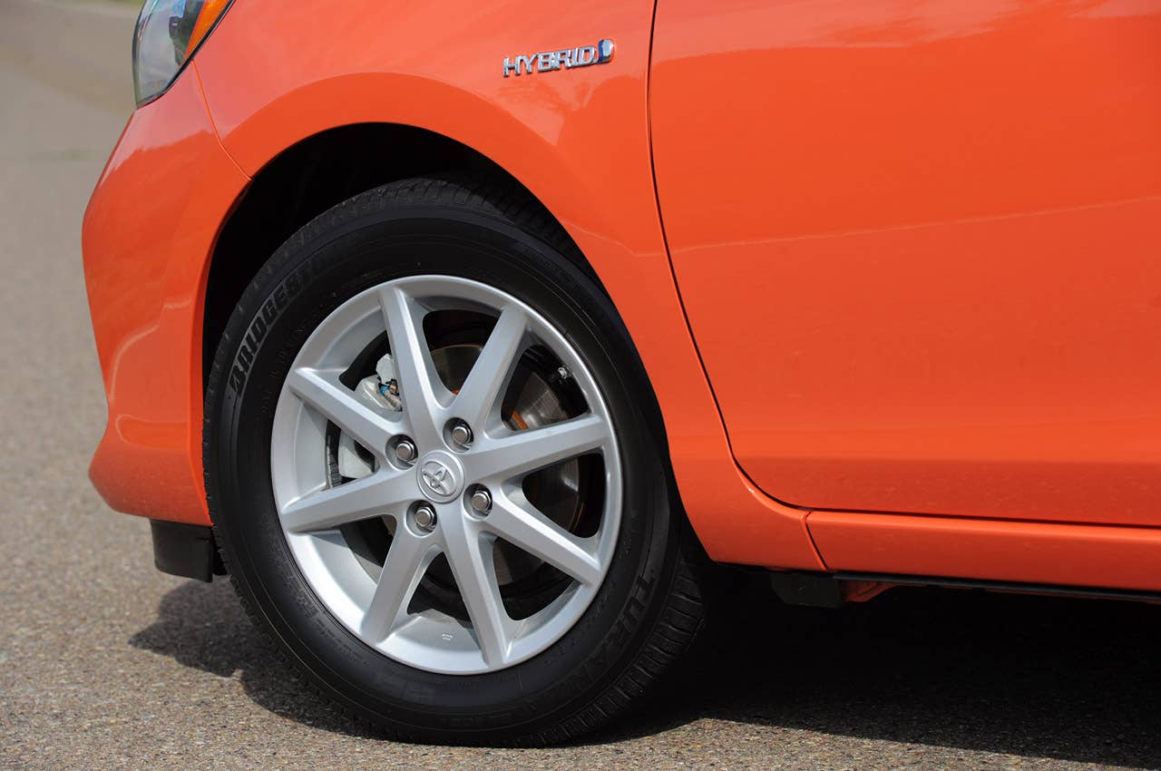 2012 Toyota Prius C wheel