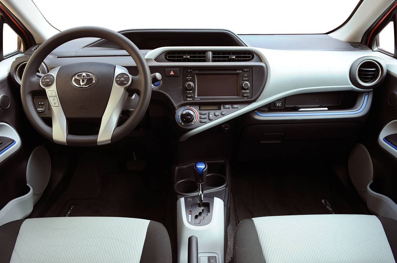 2012 Toyota Prius C interior