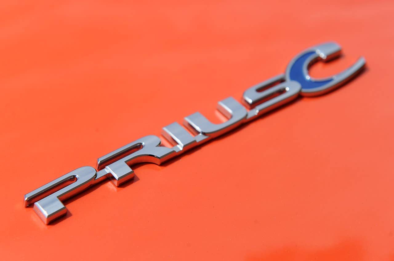 2012 Toyota Prius C badge