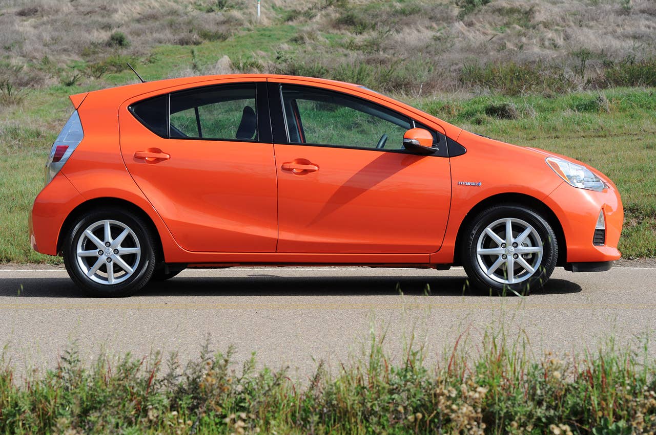 2012 Toyota Prius C side view