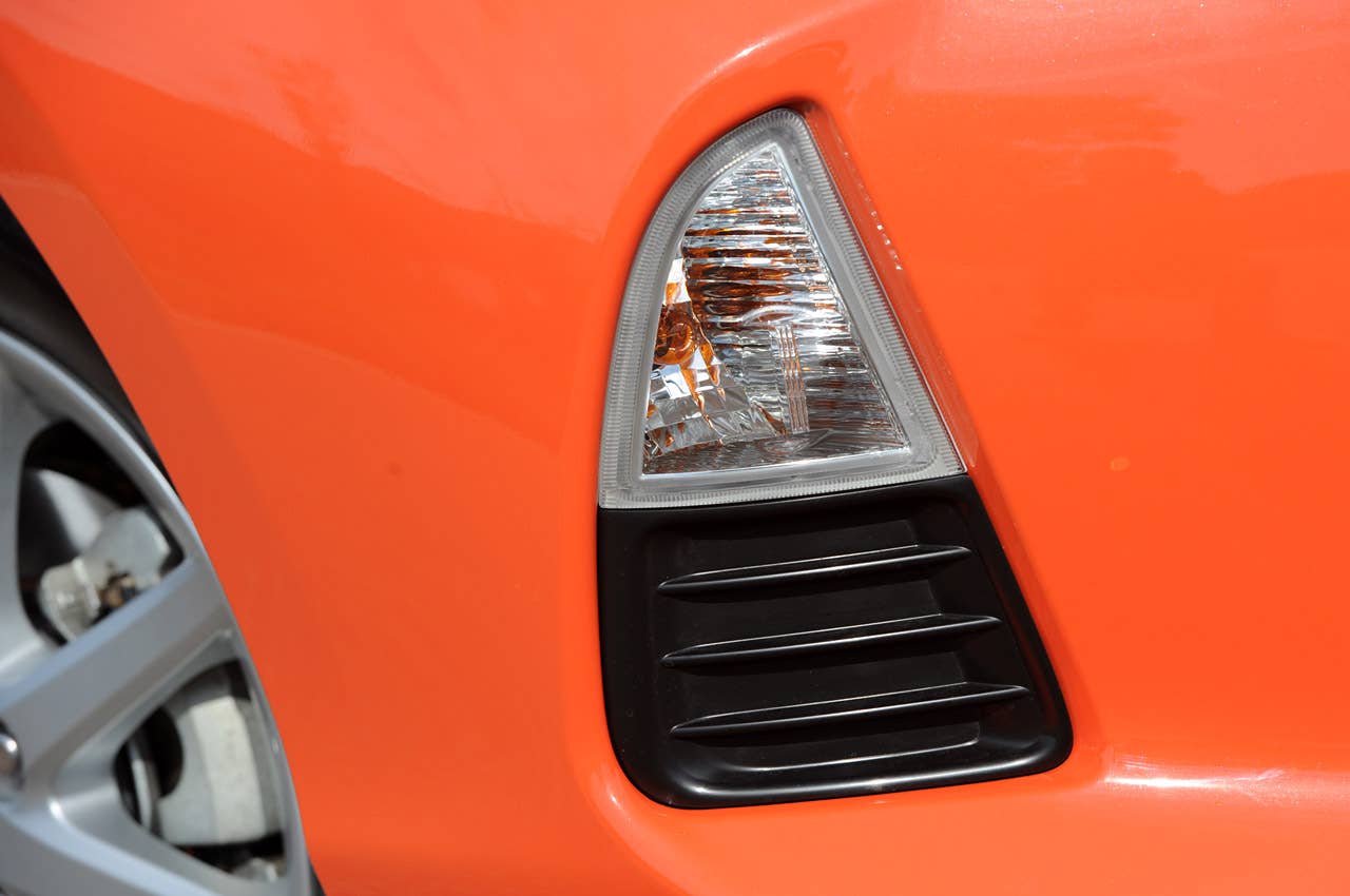 2012 Toyota Prius C fog light