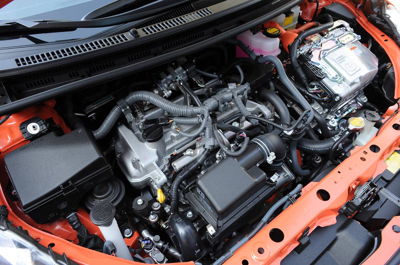 2012 Toyota Prius C engine