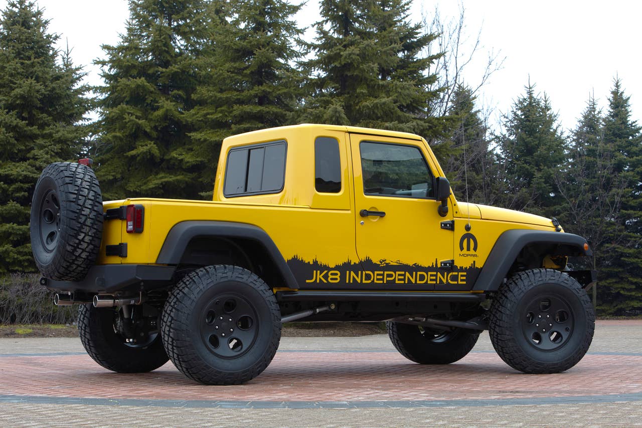 Jeep JK-8 Independence Conversion Kit rear 3/4