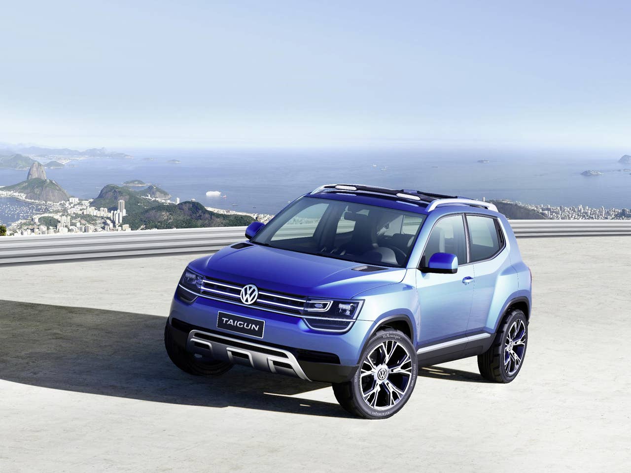 2012 Volkswagen Taigun Concept front 3/4