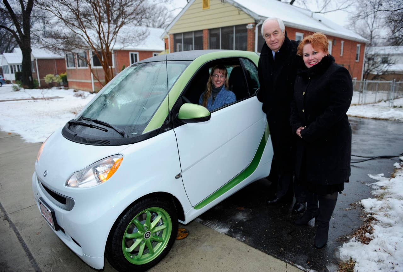 First Smart Fortwo Electric Delivery