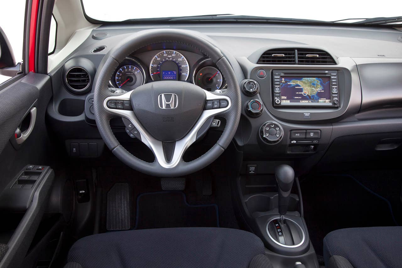 2012 Honda Fit Sport (interior).