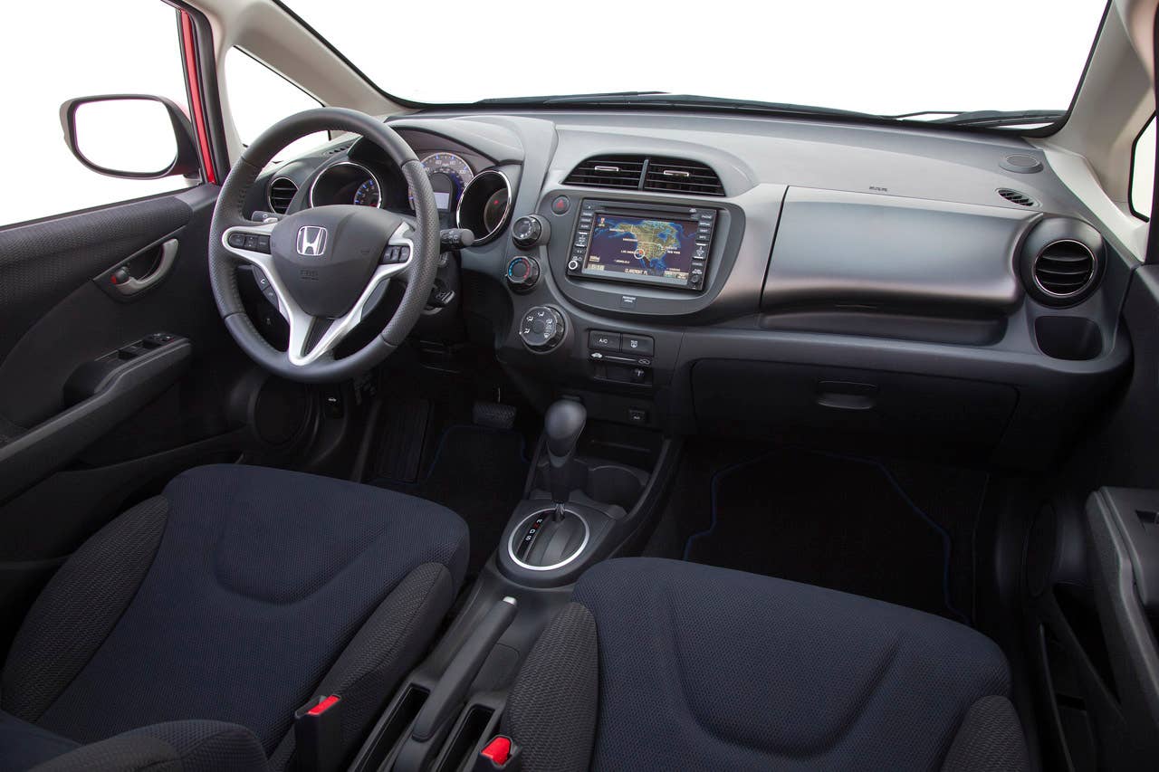 2012 Honda Fit Sport (interior).