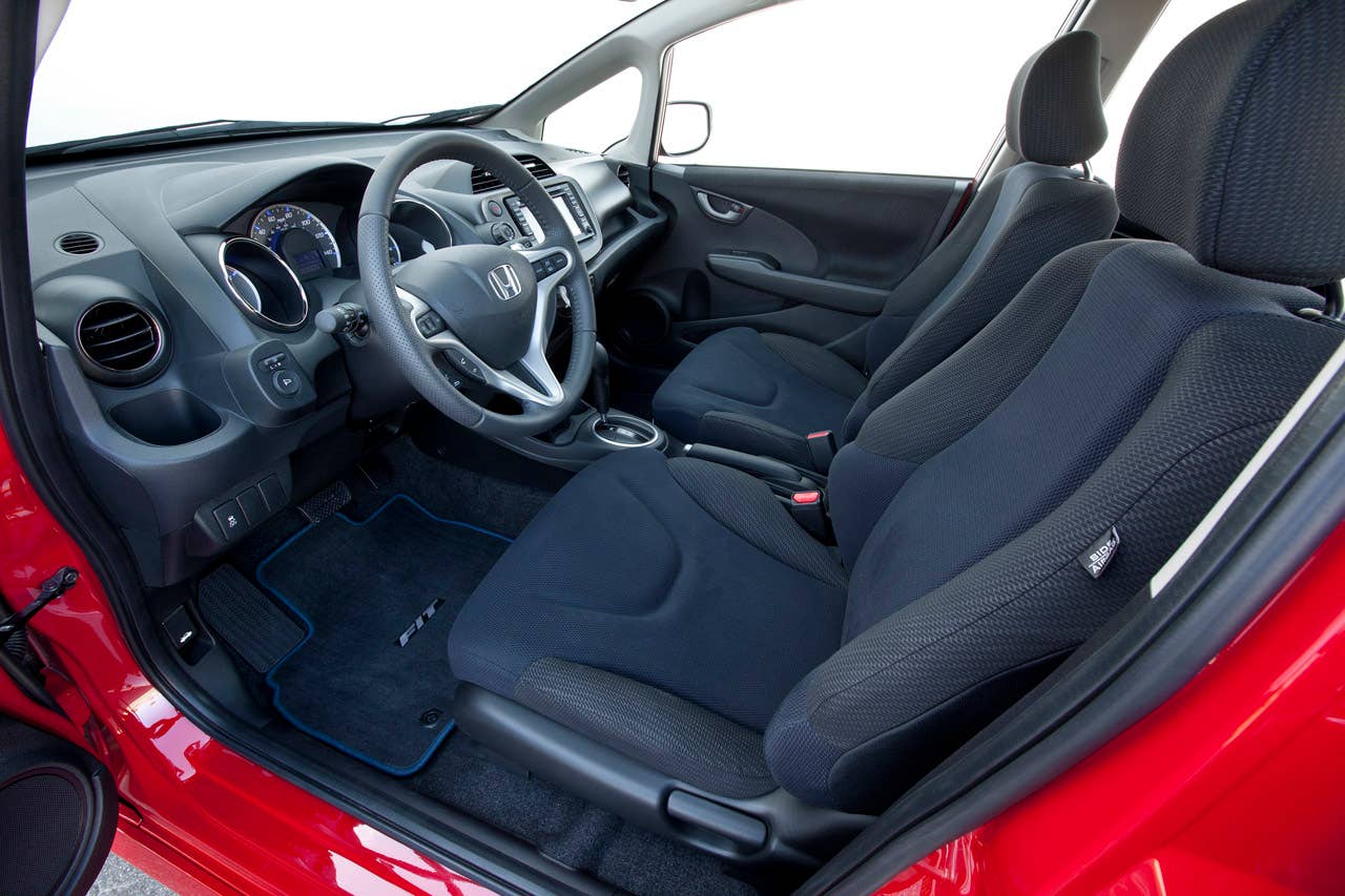 2012 Honda Fit Sport (interior).