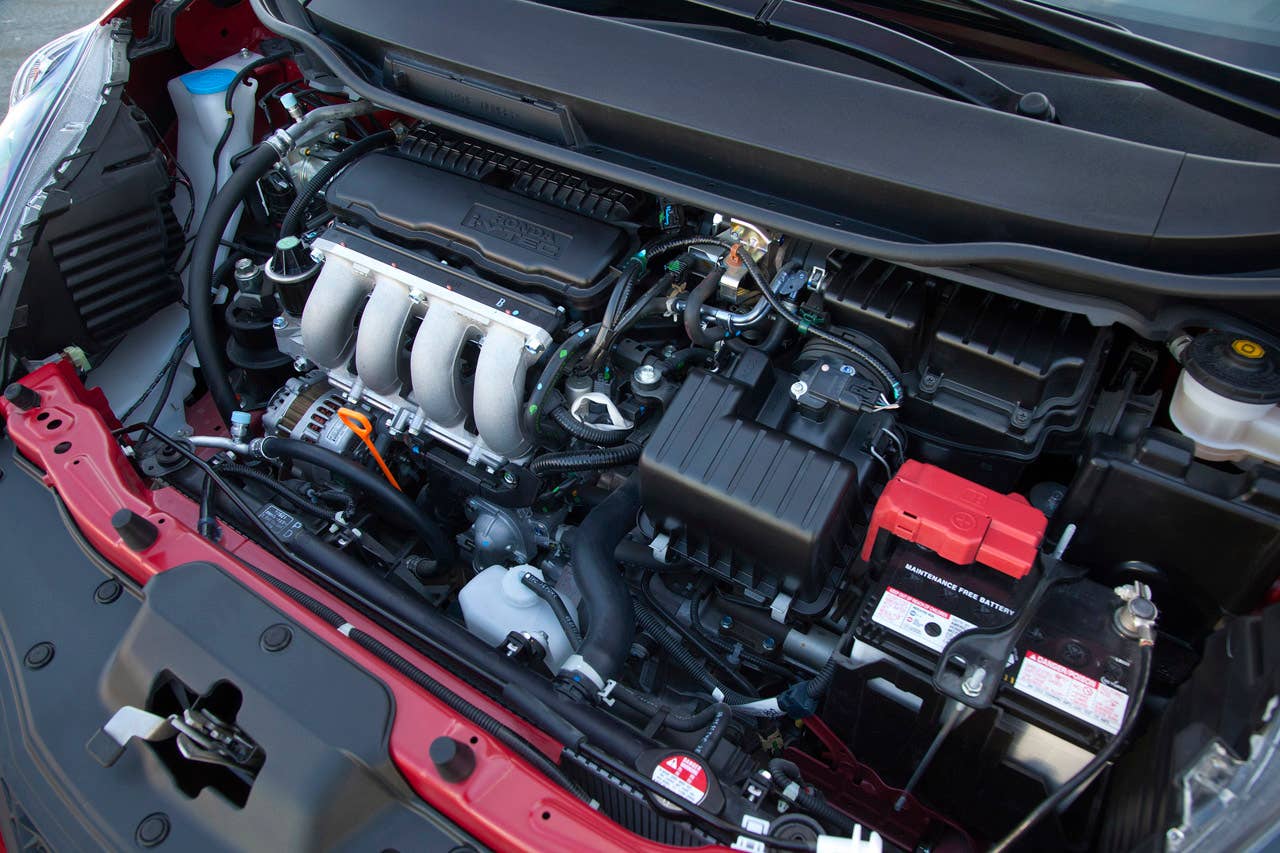 2012 Honda Fit Sport 1.5 liter i-VTEC engine.