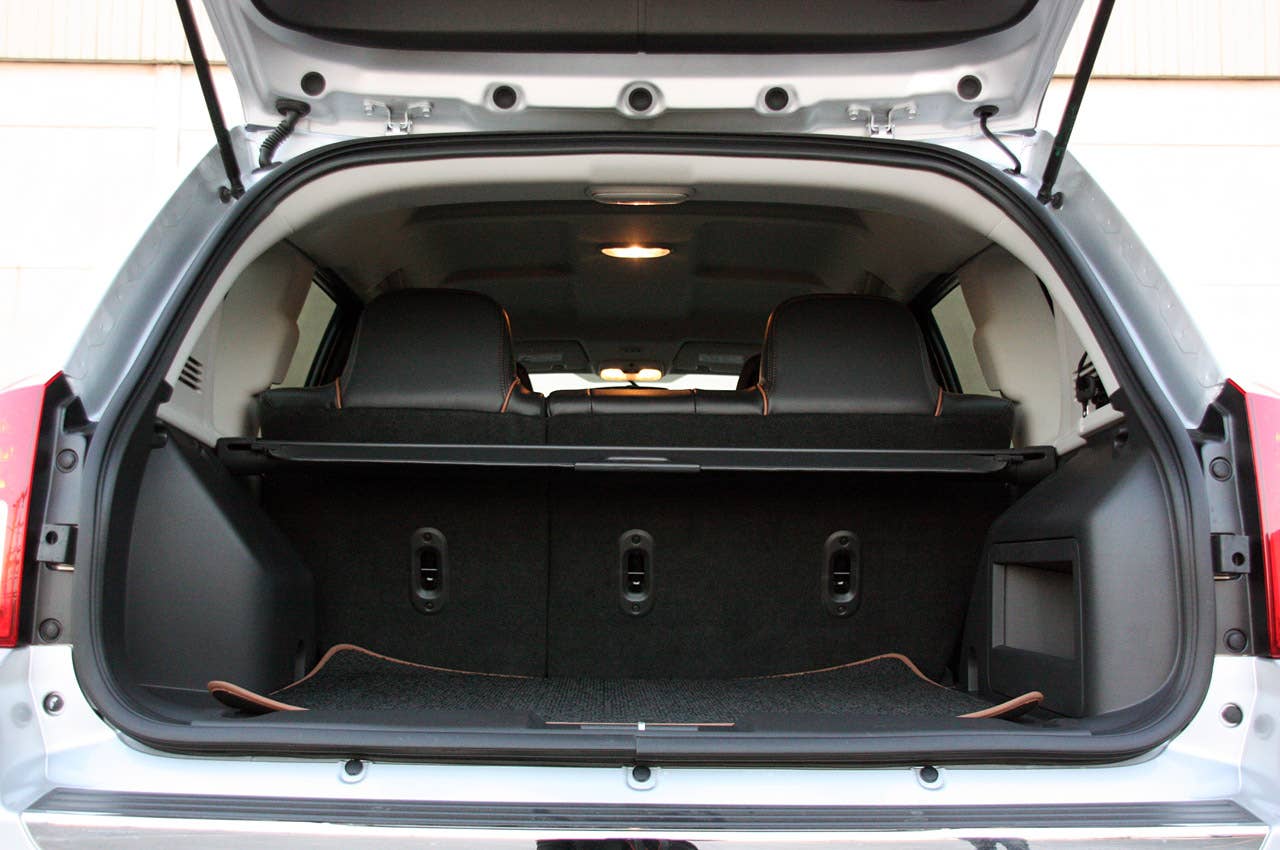 2011 Jeep Compass rear cargo area
