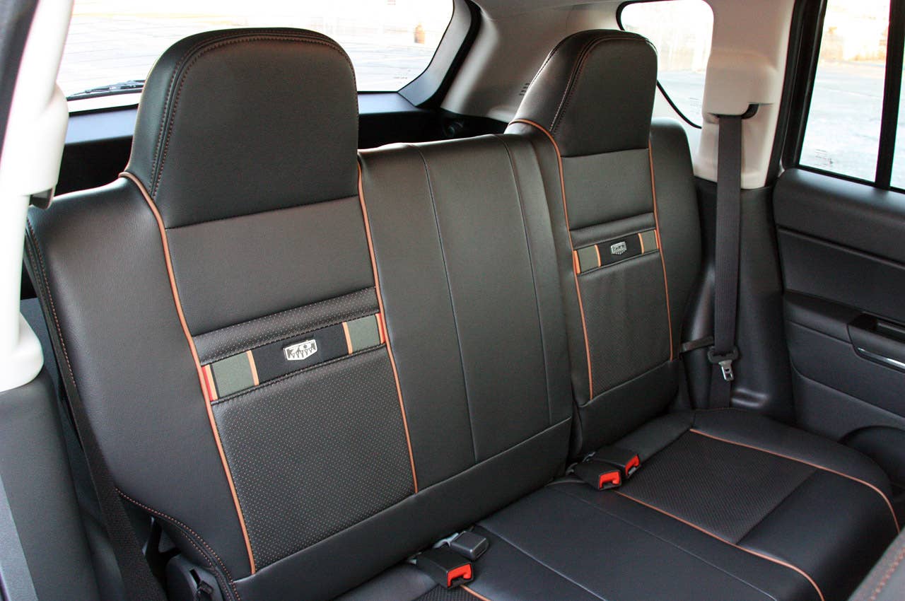 2011 Jeep Compass rear seats