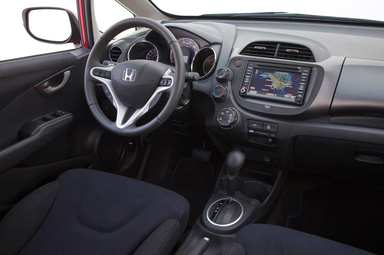 2012 Honda Fit Sport (interior).