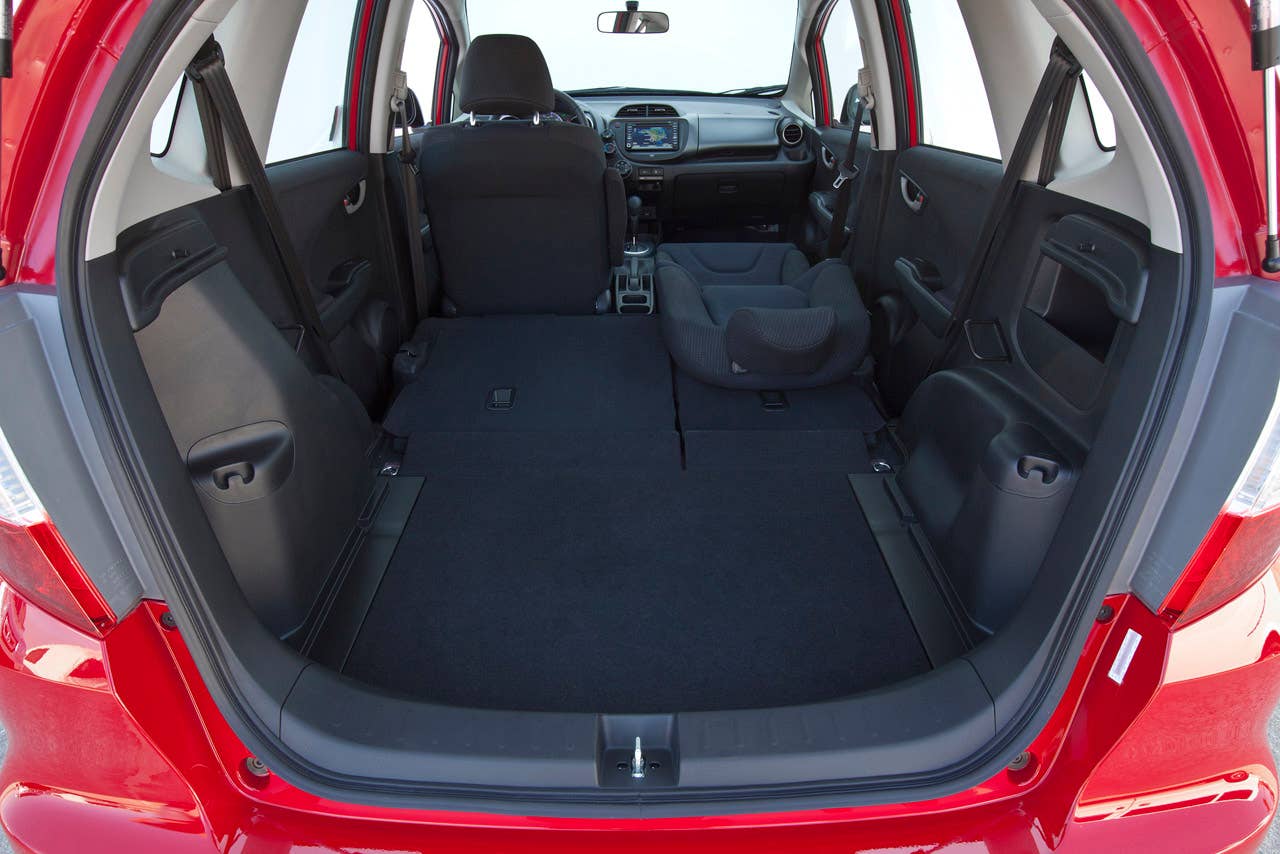 2012 Honda Fit Sport (interior).