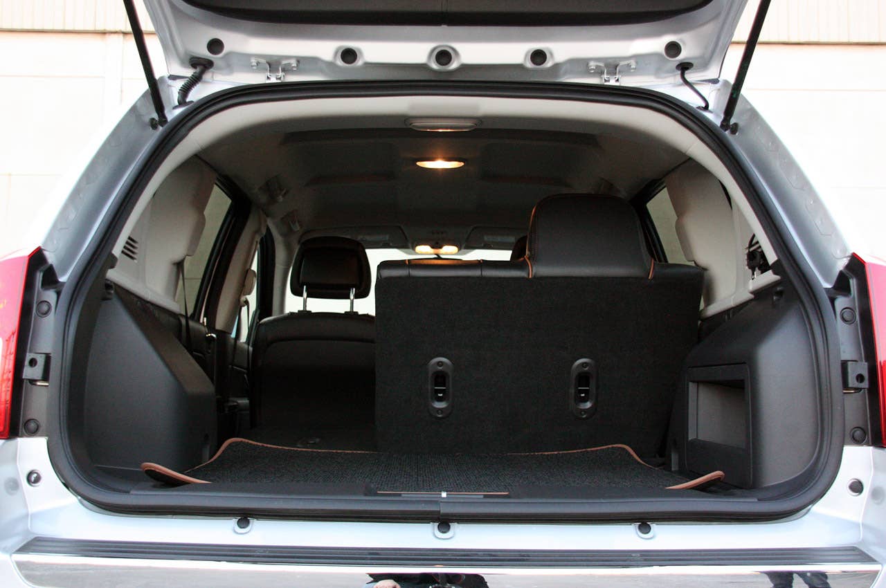 2011 Jeep Compass rear cargo area