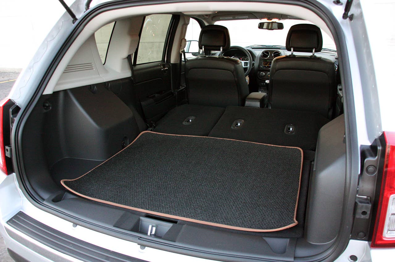 2011 Jeep Compass rear cargo area