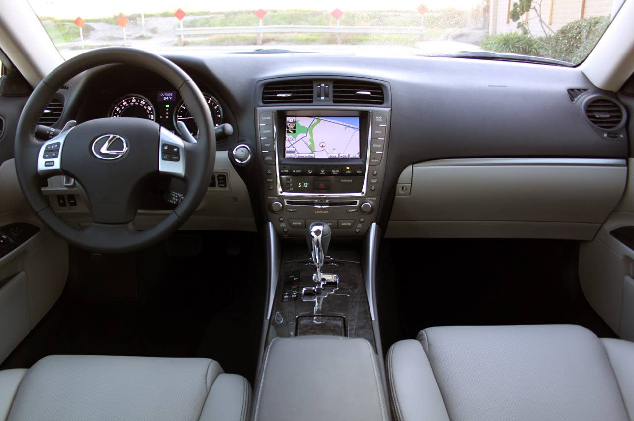 2011 Lexus IS 250 AWD interior