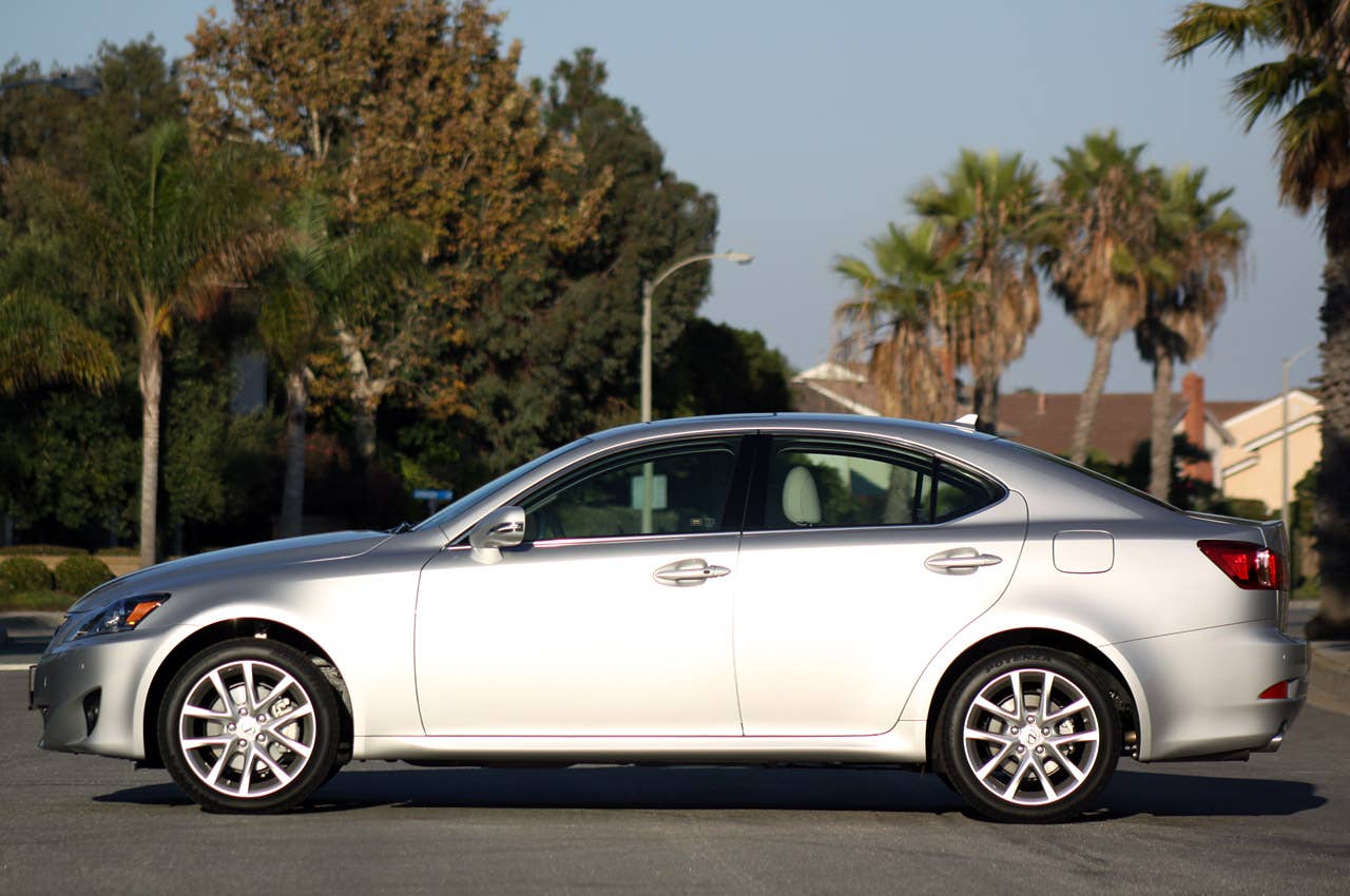 2011 Lexus IS 250 AWD side view
