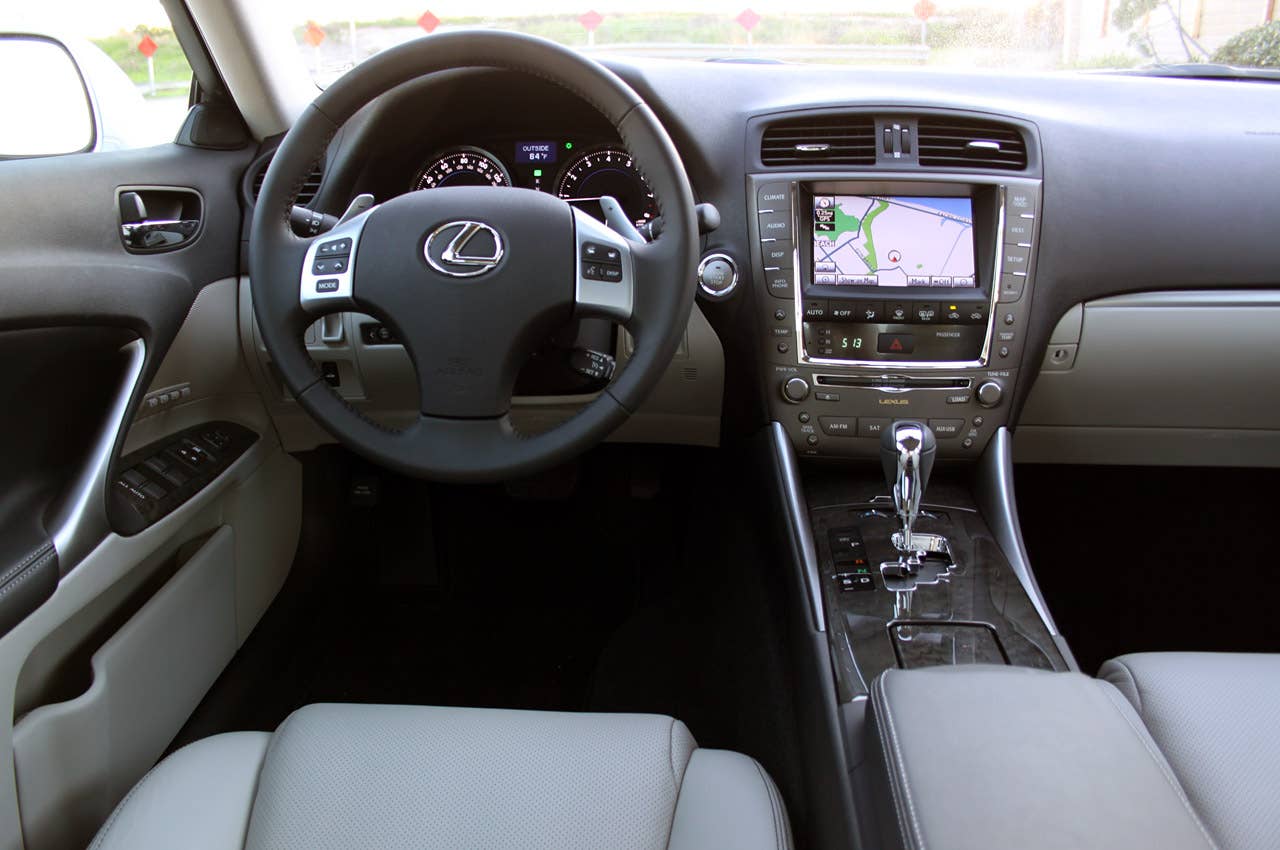 2011 Lexus IS 250 AWD interior