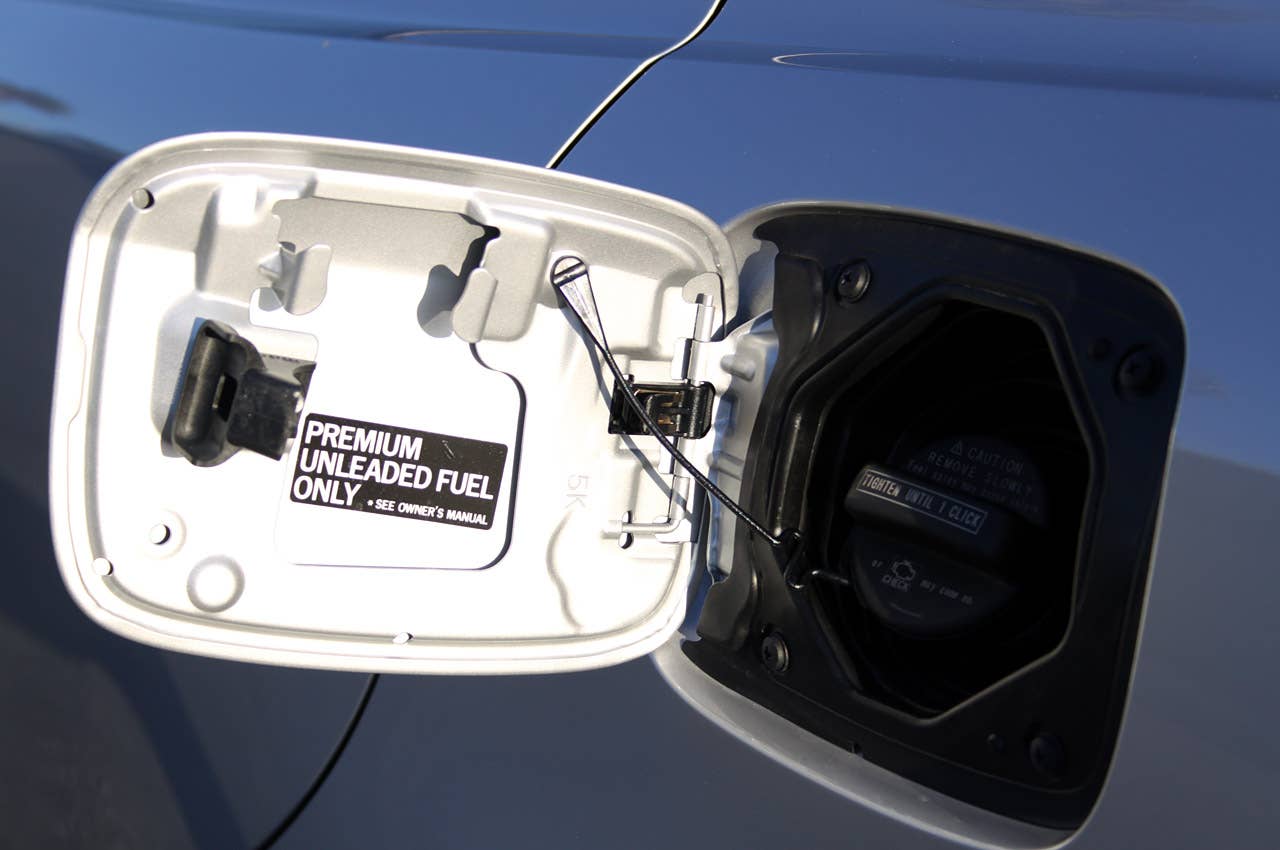 2011 Lexus IS 250 AWD fuel door
